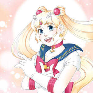 Shoujo-Shaded Half-Body